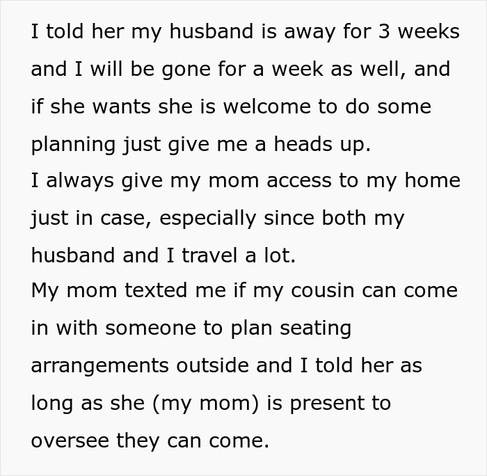 Woman Agrees To Host Cousin’s Wedding At Her Home, Pulls The Plug After Bridezilla Shows Her True Colors Woman Agrees To Host Cousin’s Wedding At Her Home, Pulls The Plug After Bridezilla Shows Her True Colors