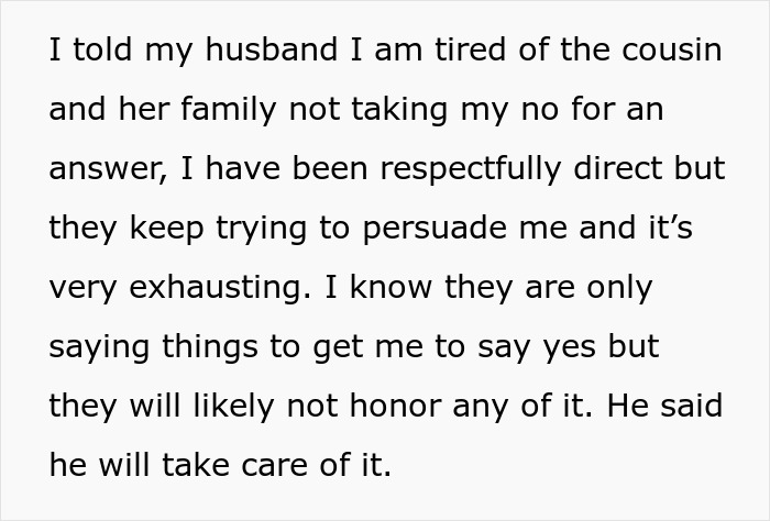 Woman Agrees To Host Cousin’s Wedding At Her Home, Pulls The Plug After Bridezilla Shows Her True Colors Woman Agrees To Host Cousin’s Wedding At Her Home, Pulls The Plug After Bridezilla Shows Her True Colors