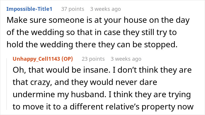 Woman Agrees To Host Cousin’s Wedding At Her Home, Pulls The Plug After Bridezilla Shows Her True Colors Woman Agrees To Host Cousin’s Wedding At Her Home, Pulls The Plug After Bridezilla Shows Her True Colors