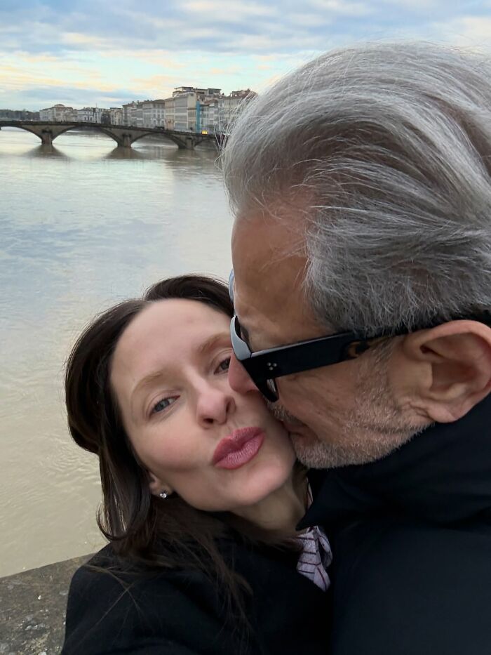 Jeff Goldblum&rsquo;s Wife Emilie, 43, Turns Heads With Pantsless Look For Oscars Afterparty