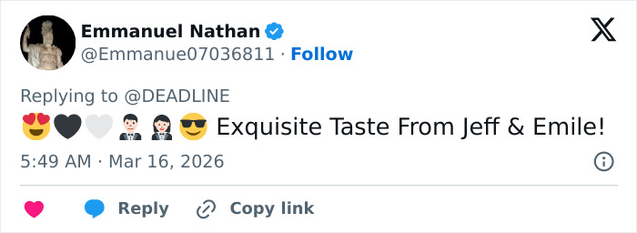 Jeff Goldblum&rsquo;s Wife Emilie, 43, Turns Heads With Pantsless Look For Oscars Afterparty