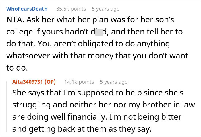 Entitled Family Expects To Profit Off This Dad’s Heartbreaking Loss, Gets A Well-Deserved Reality Check Entitled Family Expects To Profit Off This Dad’s Heartbreaking Loss, Gets A Well-Deserved Reality Check