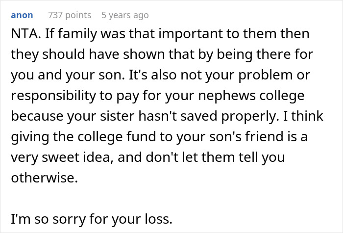 Entitled Family Expects To Profit Off This Dad’s Heartbreaking Loss, Gets A Well-Deserved Reality Check Entitled Family Expects To Profit Off This Dad’s Heartbreaking Loss, Gets A Well-Deserved Reality Check