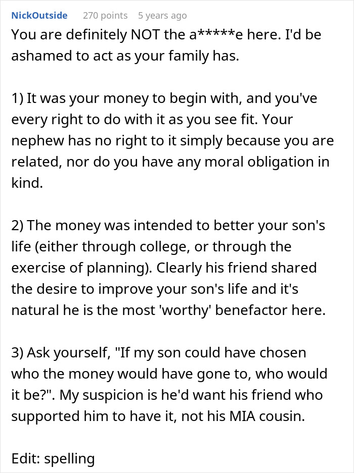 Entitled Family Expects To Profit Off This Dad’s Heartbreaking Loss, Gets A Well-Deserved Reality Check Entitled Family Expects To Profit Off This Dad’s Heartbreaking Loss, Gets A Well-Deserved Reality Check