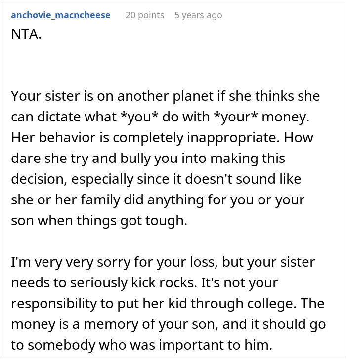 Entitled Family Expects To Profit Off This Dad’s Heartbreaking Loss, Gets A Well-Deserved Reality Check Entitled Family Expects To Profit Off This Dad’s Heartbreaking Loss, Gets A Well-Deserved Reality Check