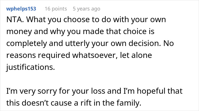 Entitled Family Expects To Profit Off This Dad’s Heartbreaking Loss, Gets A Well-Deserved Reality Check Entitled Family Expects To Profit Off This Dad’s Heartbreaking Loss, Gets A Well-Deserved Reality Check