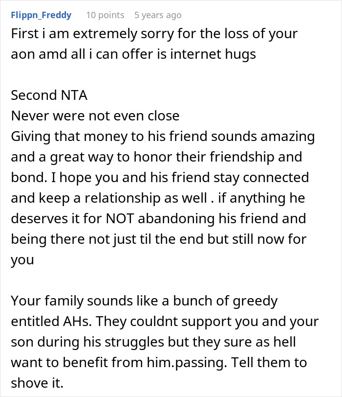 Entitled Family Expects To Profit Off This Dad’s Heartbreaking Loss, Gets A Well-Deserved Reality Check Entitled Family Expects To Profit Off This Dad’s Heartbreaking Loss, Gets A Well-Deserved Reality Check