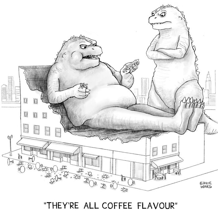 This Cartoonist Turns Everyday Absurdities Into Brilliant One-Panel Comics (33 New Pics) This Cartoonist Turns Everyday Absurdities Into Brilliant One-Panel Comics (33 New Pics)