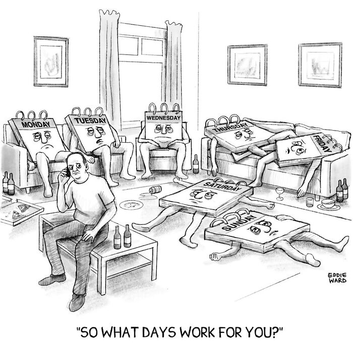 This Cartoonist Turns Everyday Absurdities Into Brilliant One-Panel Comics (33 New Pics) This Cartoonist Turns Everyday Absurdities Into Brilliant One-Panel Comics (33 New Pics)