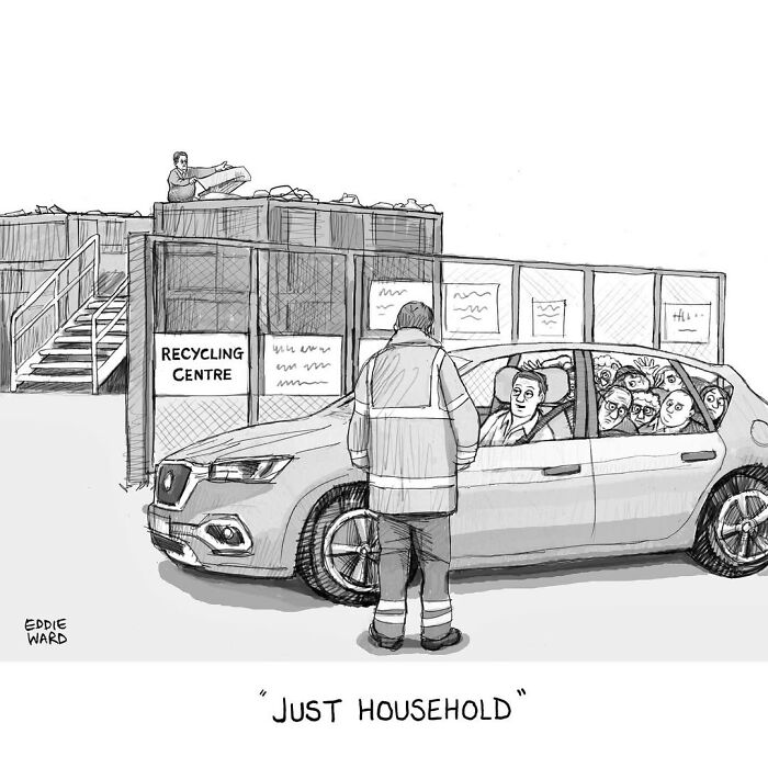 This Cartoonist Turns Everyday Absurdities Into Brilliant One-Panel Comics (33 New Pics) This Cartoonist Turns Everyday Absurdities Into Brilliant One-Panel Comics (33 New Pics)