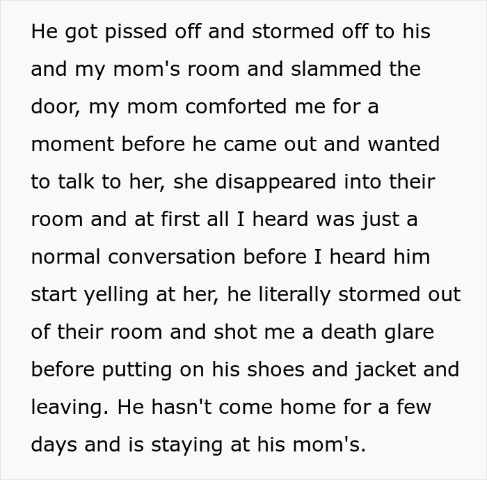 Guy Throws A Fit As GF’s 16YO Son Won’t Call Him “Dad,” Then Accuses Him Of “Ruining Something Good” Guy Throws A Fit As GF’s 16YO Son Won’t Call Him “Dad,” Then Accuses Him Of “Ruining Something Good”