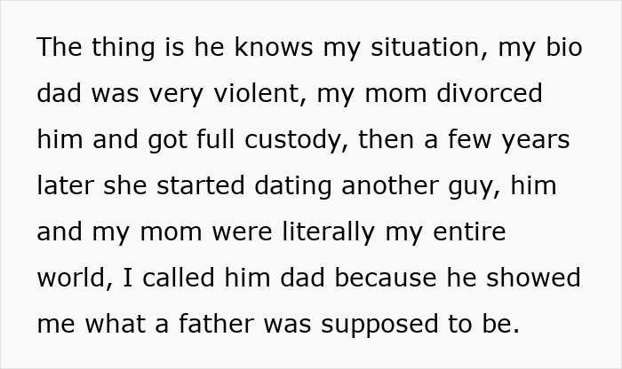 Guy Throws A Fit As GF’s 16YO Son Won’t Call Him “Dad,” Then Accuses Him Of “Ruining Something Good” Guy Throws A Fit As GF’s 16YO Son Won’t Call Him “Dad,” Then Accuses Him Of “Ruining Something Good”