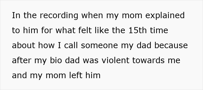Guy Throws A Fit As GF’s 16YO Son Won’t Call Him “Dad,” Then Accuses Him Of “Ruining Something Good” Guy Throws A Fit As GF’s 16YO Son Won’t Call Him “Dad,” Then Accuses Him Of “Ruining Something Good”
