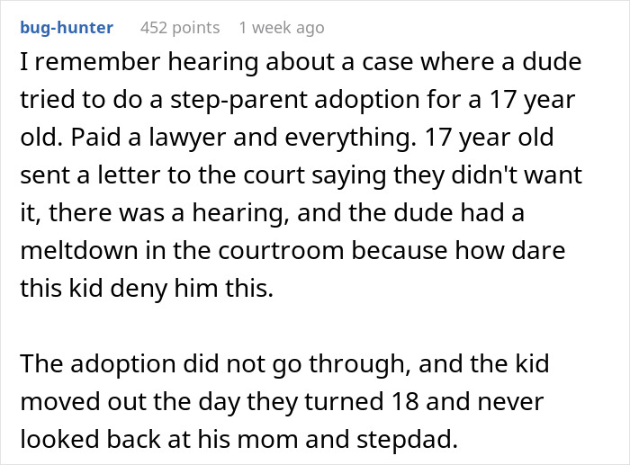 Guy Throws A Fit As GF’s 16YO Son Won’t Call Him “Dad,” Then Accuses Him Of “Ruining Something Good” Guy Throws A Fit As GF’s 16YO Son Won’t Call Him “Dad,” Then Accuses Him Of “Ruining Something Good”