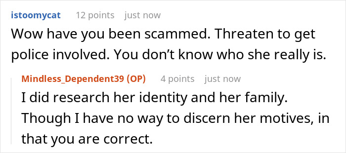 Random Internet Stranger Starts Living With BF’s Family, His Mom Aghast At How Bad Things Turn Out Random Internet Stranger Starts Living With BF’s Family, His Mom Aghast At How Bad Things Turn Out