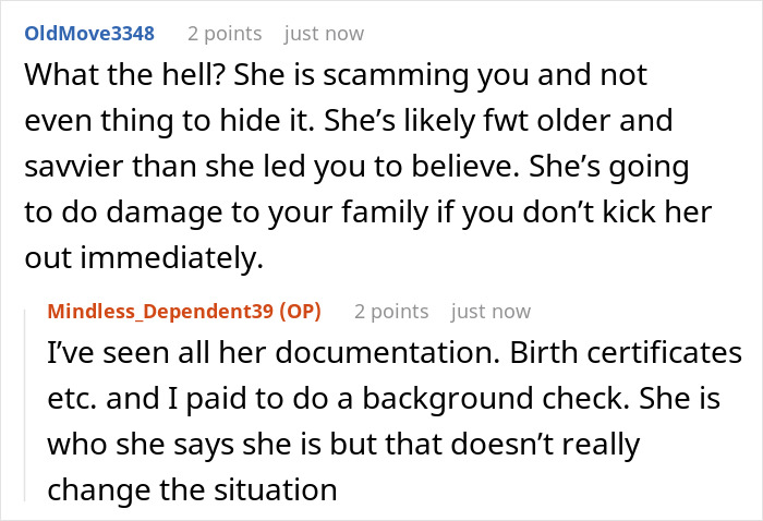 Random Internet Stranger Starts Living With BF’s Family, His Mom Aghast At How Bad Things Turn Out Random Internet Stranger Starts Living With BF’s Family, His Mom Aghast At How Bad Things Turn Out