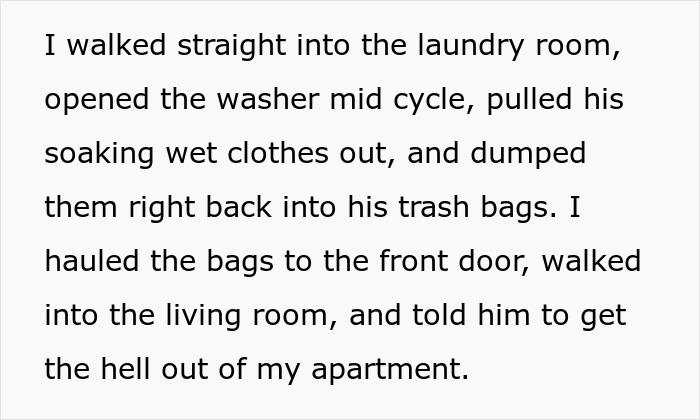 Deceitful Man Takes Advantage Of Woman’s Crush, Uses Her For Washer And Free Food, She Kicks Him Out Deceitful Man Takes Advantage Of Woman’s Crush, Uses Her For Washer And Free Food, She Kicks Him Out