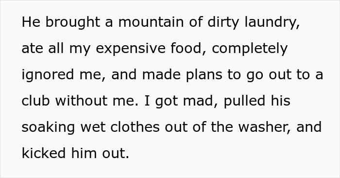 Deceitful Man Takes Advantage Of Woman’s Crush, Uses Her For Washer And Free Food, She Kicks Him Out Deceitful Man Takes Advantage Of Woman’s Crush, Uses Her For Washer And Free Food, She Kicks Him Out