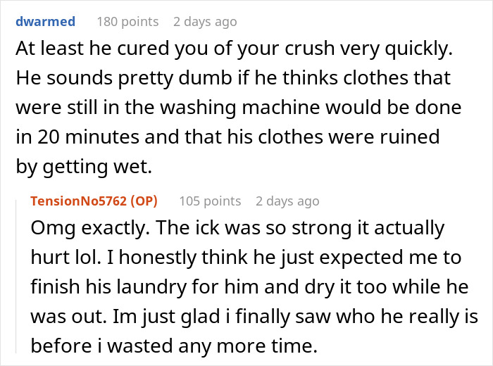Deceitful Man Takes Advantage Of Woman’s Crush, Uses Her For Washer And Free Food, She Kicks Him Out Deceitful Man Takes Advantage Of Woman’s Crush, Uses Her For Washer And Free Food, She Kicks Him Out