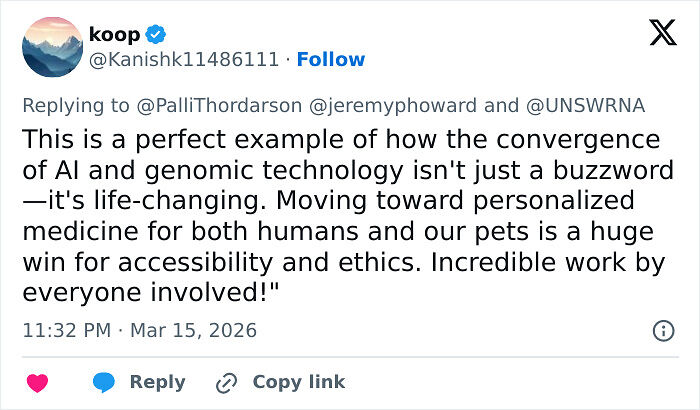 Determined Guy Teams Up With AI To Create Cancer Vaccine For Beloved Dog, Succeeds Against All Odds