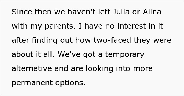 Dad Stops Letting His Parents Babysit After Hearing What They Really Think About It Dad Stops Letting His Parents Babysit After Hearing What They Really Think About It