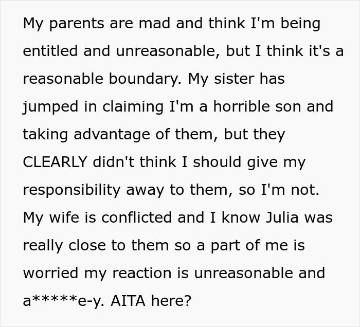 Dad Stops Letting His Parents Babysit After Hearing What They Really Think About It Dad Stops Letting His Parents Babysit After Hearing What They Really Think About It
