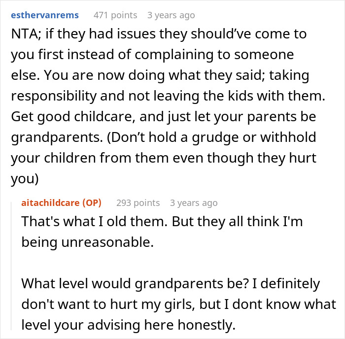 Dad Stops Letting His Parents Babysit After Hearing What They Really Think About It Dad Stops Letting His Parents Babysit After Hearing What They Really Think About It