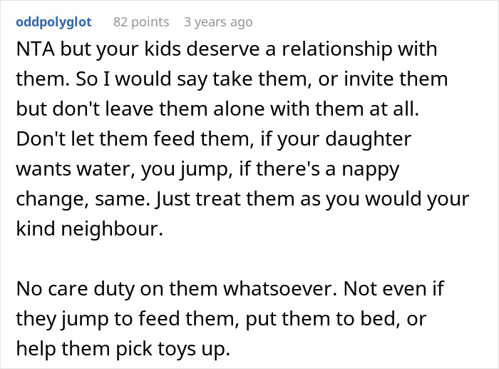 Dad Stops Letting His Parents Babysit After Hearing What They Really Think About It Dad Stops Letting His Parents Babysit After Hearing What They Really Think About It