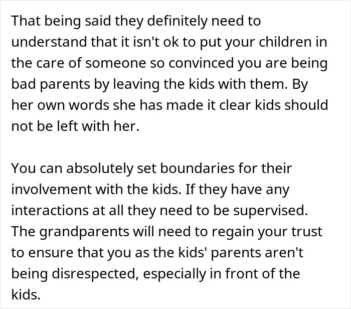 Dad Stops Letting His Parents Babysit After Hearing What They Really Think About It Dad Stops Letting His Parents Babysit After Hearing What They Really Think About It