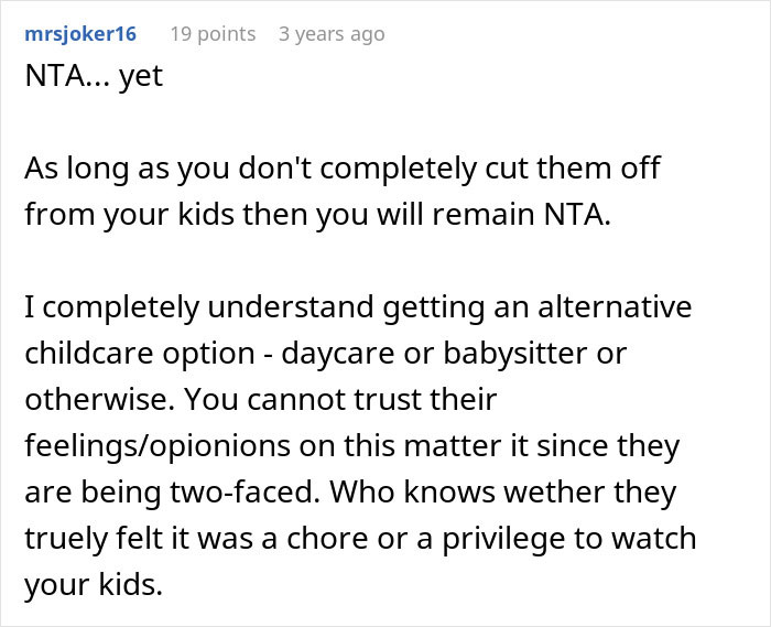 Dad Stops Letting His Parents Babysit After Hearing What They Really Think About It Dad Stops Letting His Parents Babysit After Hearing What They Really Think About It