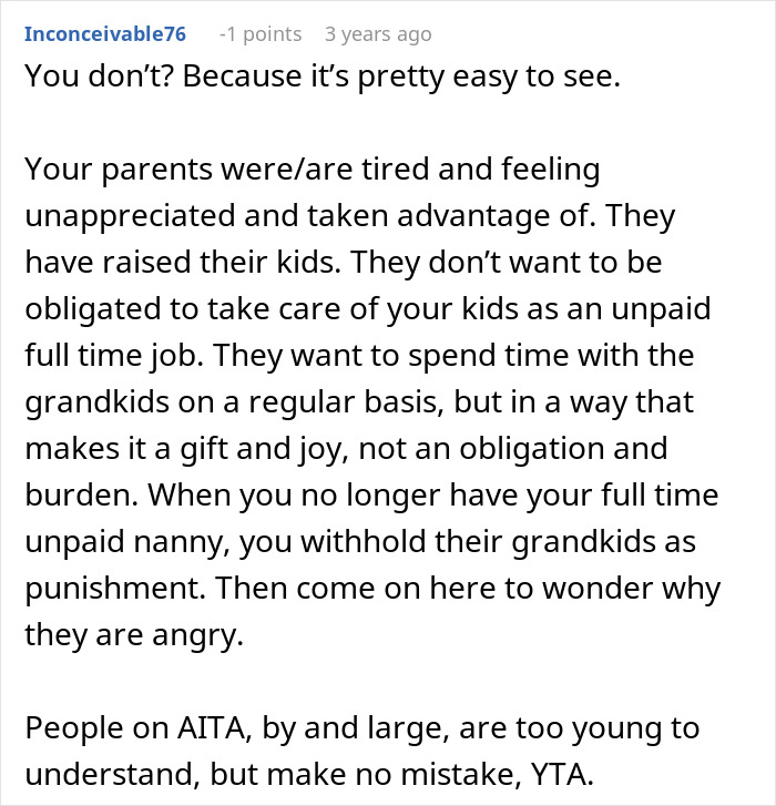 Dad Stops Letting His Parents Babysit After Hearing What They Really Think About It Dad Stops Letting His Parents Babysit After Hearing What They Really Think About It
