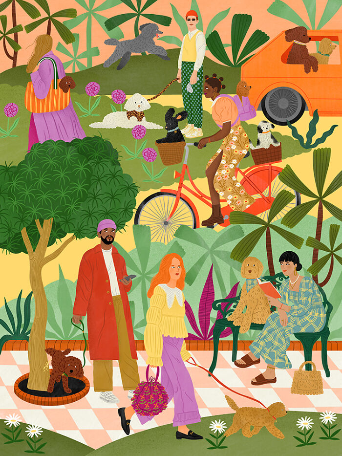 30 Vibrant Illustrations That Celebrate Feminine Energy In A Fun And Playful Way By This Dutch Illustrator