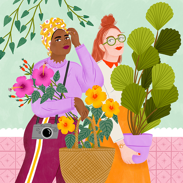 30 Vibrant Illustrations That Celebrate Feminine Energy In A Fun And Playful Way By This Dutch Illustrator