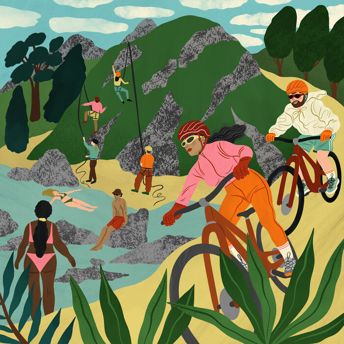 30 Vibrant Illustrations That Celebrate Feminine Energy In A Fun And Playful Way By This Dutch Illustrator