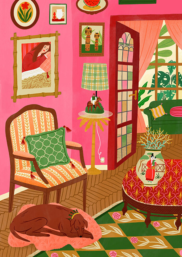 30 Vibrant Illustrations That Celebrate Feminine Energy In A Fun And Playful Way By This Dutch Illustrator