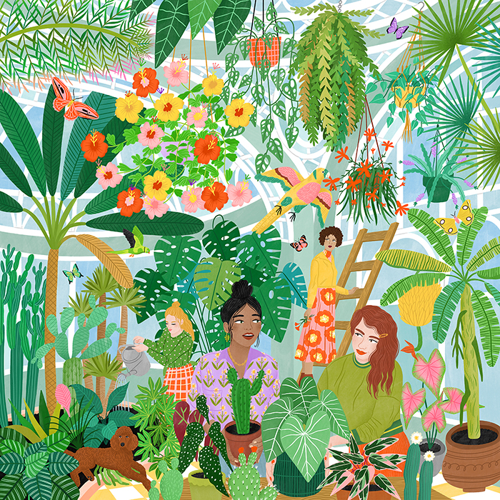 30 Vibrant Illustrations That Celebrate Feminine Energy In A Fun And Playful Way By This Dutch Illustrator