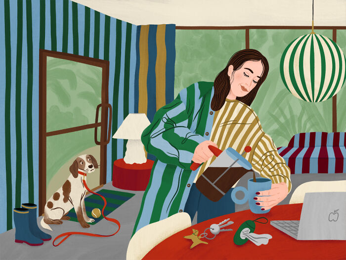 30 Vibrant Illustrations That Celebrate Feminine Energy In A Fun And Playful Way By This Dutch Illustrator