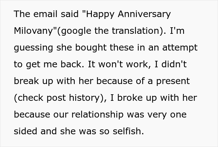 GF Keeps Giving Horrible B-Day Gifts, BF Breaks Up, Internet Appalled As He Shares 2-Year Update