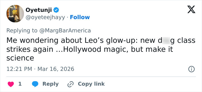 Doctor Reveals Unexpected Possible Reason For Leonardo DiCaprio’s Rejuvenated Oscars Look