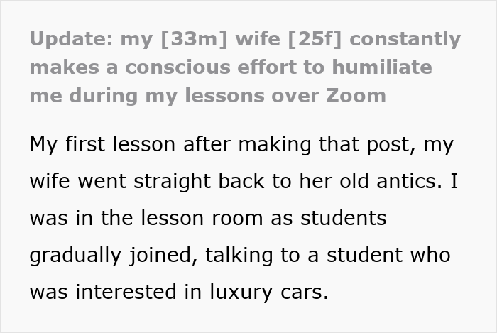 Toxic Wife Ruthlessly Humiliates Teacher Hubby On Zoom In Front Of Students, Mad When He Snaps