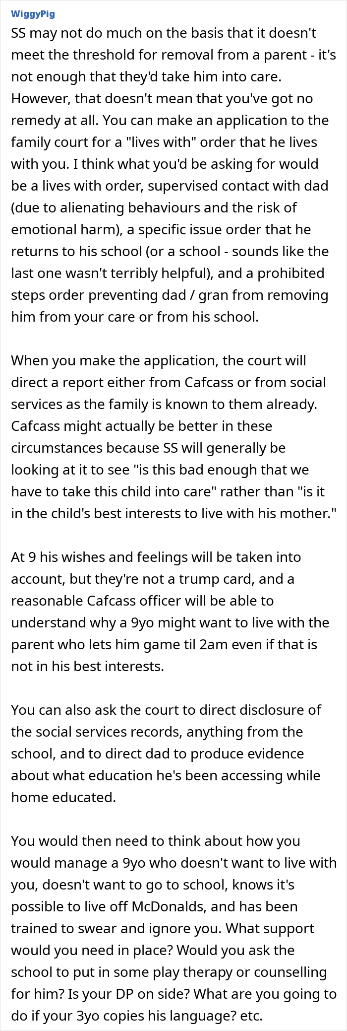 Unbothered Dad Sets No Rules For 9YO, Mom Unable To Intervene Or Get Help From Social Services
