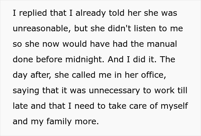 Cynic Boss Says Employee Should Keep Work-Life Balance, Then Has To Learn This Lesson The Hard Way