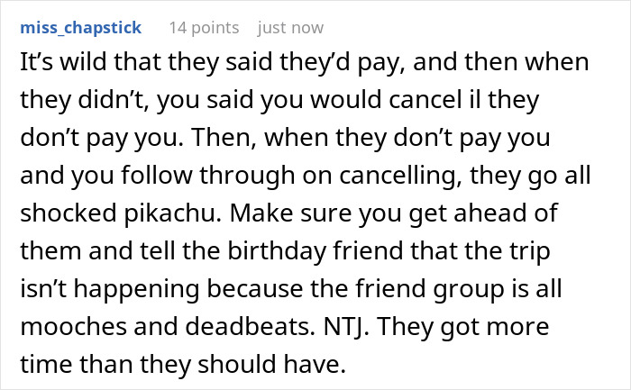 Entitled Freeloaders Treat A Generous Friend Like An ATM, Sparking A Brutal Vacation Ultimatum