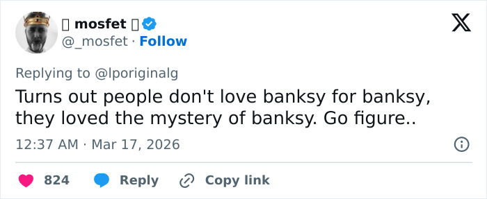 Banksy Fans Convinced His Art Will Plummet In Value After Bombshell Investigation Unmasked His True Identity