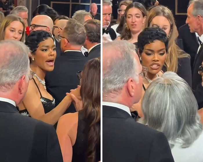 Witness Exposes What Really Happened After Viral Oscars Moment With Teyana Taylor And Security Guard