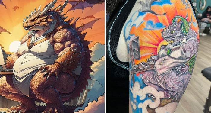 67 Tattoo Designs That Turned Out Way Better Than What Was Asked For