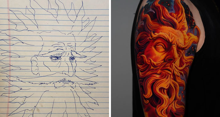 67 Tattoo Designs That Turned Out Way Better Than What Was Asked For