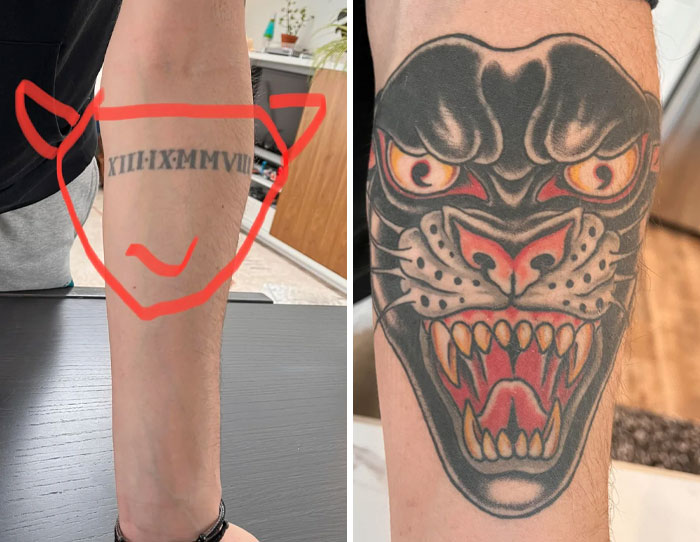67 Tattoo Designs That Turned Out Way Better Than What Was Asked For
