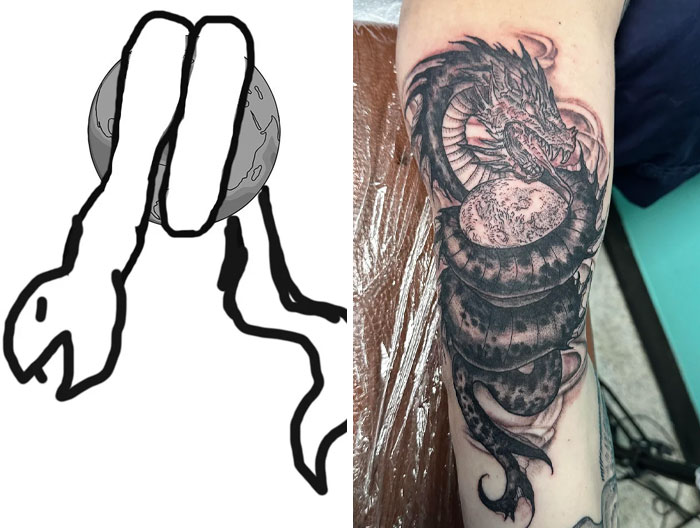 67 Tattoo Designs That Turned Out Way Better Than What Was Asked For