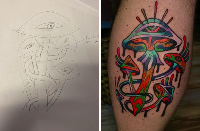 67 Tattoo Designs That Turned Out Way Better Than What Was Asked For